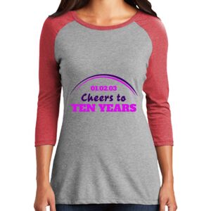 Women's 3/4 Raglan Tee Thumbnail