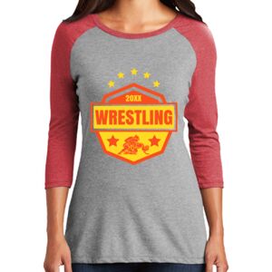 Women's 3/4 Raglan Tee Thumbnail