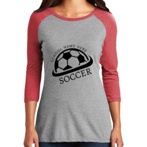 Women's 3/4 Raglan Tee Thumbnail