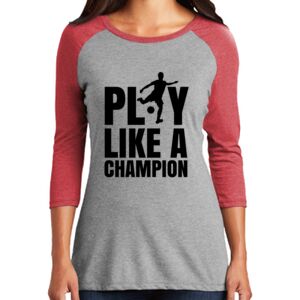 Women's 3/4 Raglan Tee Thumbnail