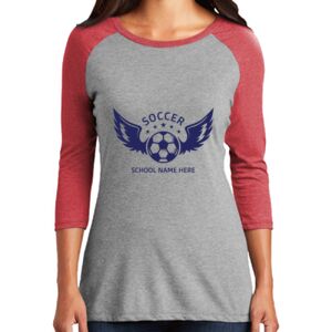 Women's 3/4 Raglan Tee Thumbnail