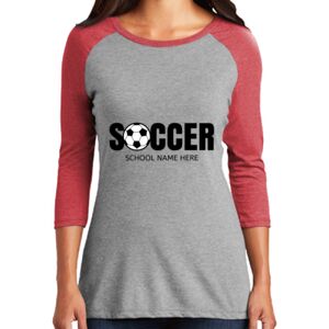 Women's 3/4 Raglan Tee Thumbnail