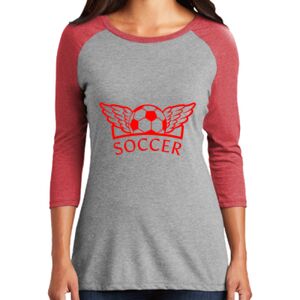 Women's 3/4 Raglan Tee Thumbnail