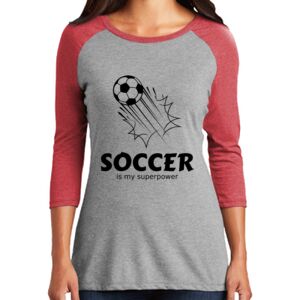Women's 3/4 Raglan Tee Thumbnail
