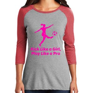 Women's 3/4 Raglan Tee Thumbnail