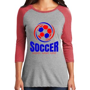 Women's 3/4 Raglan Tee Thumbnail