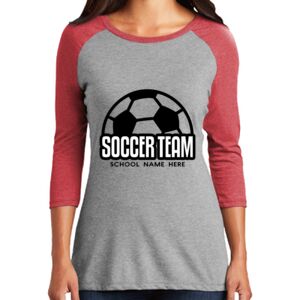 Women's 3/4 Raglan Tee Thumbnail