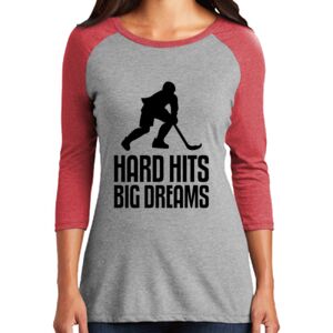 Women's 3/4 Raglan Tee Thumbnail