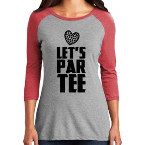 Women's 3/4 Raglan Tee Thumbnail