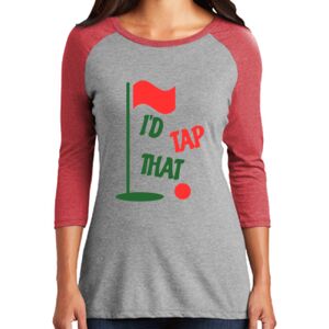 Women's 3/4 Raglan Tee Thumbnail