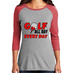Women's 3/4 Raglan Tee Thumbnail