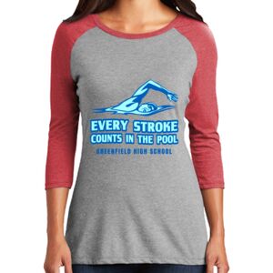 Women's 3/4 Raglan Tee Thumbnail