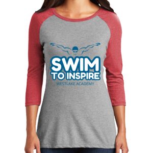 Women's 3/4 Raglan Tee Thumbnail