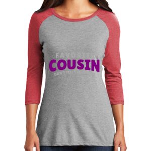 Women's 3/4 Raglan Tee Thumbnail