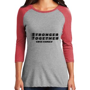 Women's 3/4 Raglan Tee Thumbnail
