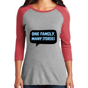 Women's 3/4 Raglan Tee Thumbnail