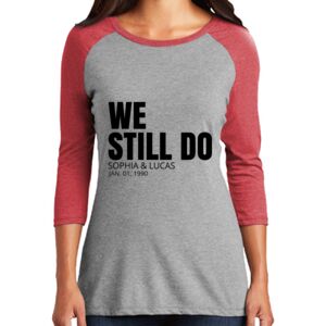 Women's 3/4 Raglan Tee Thumbnail
