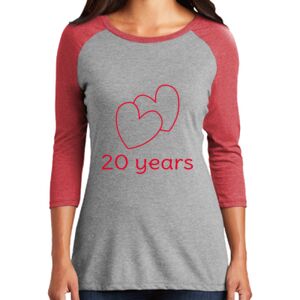 Women's 3/4 Raglan Tee Thumbnail