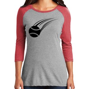 Women's 3/4 Raglan Tee Thumbnail