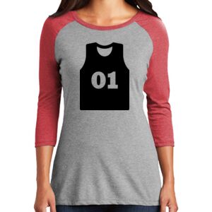 Women's 3/4 Raglan Tee Thumbnail