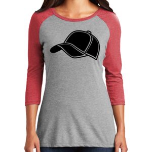 Women's 3/4 Raglan Tee Thumbnail