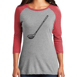 Women's 3/4 Raglan Tee Thumbnail