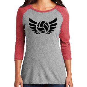 Women's 3/4 Raglan Tee Thumbnail