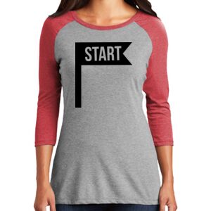 Women's 3/4 Raglan Tee Thumbnail
