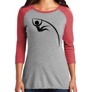 Women's 3/4 Raglan Tee Thumbnail