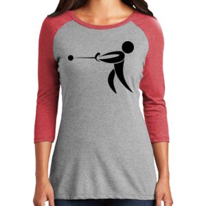 Women's 3/4 Raglan Tee Thumbnail
