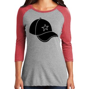 Women's 3/4 Raglan Tee Thumbnail