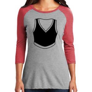 Women's 3/4 Raglan Tee Thumbnail