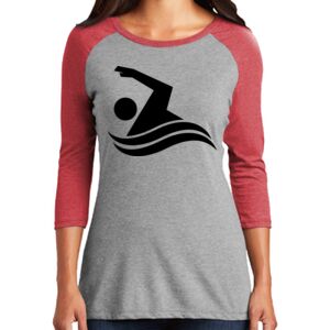 Women's 3/4 Raglan Tee Thumbnail