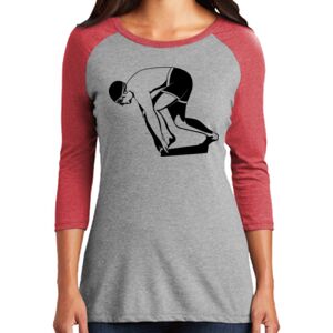 Women's 3/4 Raglan Tee Thumbnail