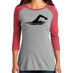 Women's 3/4 Raglan Tee Thumbnail