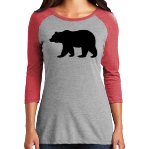 Women's 3/4 Raglan Tee Thumbnail