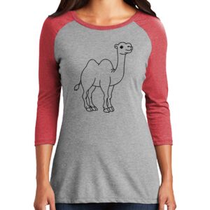 Women's 3/4 Raglan Tee Thumbnail