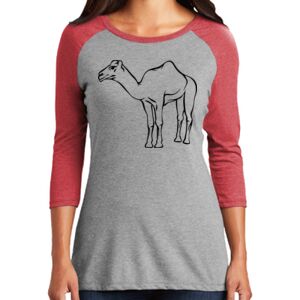 Women's 3/4 Raglan Tee Thumbnail