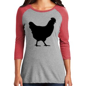 Women's 3/4 Raglan Tee Thumbnail