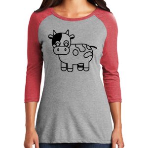 Women's 3/4 Raglan Tee Thumbnail