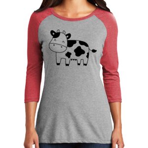 Women's 3/4 Raglan Tee Thumbnail