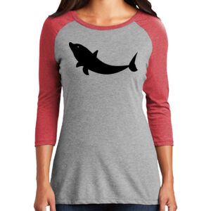 Women's 3/4 Raglan Tee Thumbnail