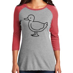 Women's 3/4 Raglan Tee Thumbnail