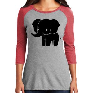 Women's 3/4 Raglan Tee Thumbnail