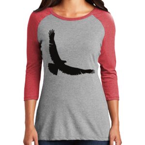Women's 3/4 Raglan Tee Thumbnail