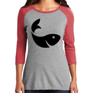 Women's 3/4 Raglan Tee Thumbnail