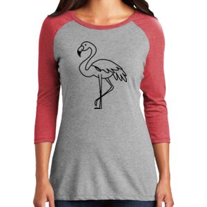 Women's 3/4 Raglan Tee Thumbnail