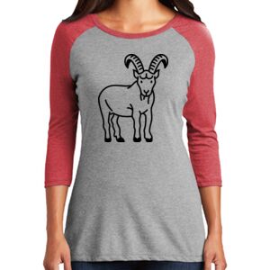 Women's 3/4 Raglan Tee Thumbnail
