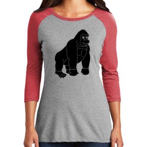 Women's 3/4 Raglan Tee Thumbnail