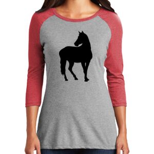 Women's 3/4 Raglan Tee Thumbnail